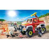 LEGO 60393 City 4x4 Brandweertruck redding - Unieke Bricks - Passie