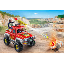 PLAYMOBIL Action Heroes brandweerwagen 71824 productafbeelding 3
