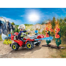 PLAYMOBIL Action Heroes brandweer quad 71825 productafbeelding 3