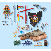 PLAYMOBIL Pirates piratenvlot met schat 71794 Main Image - 1