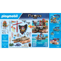 PLAYMOBIL Pirates piratenvlot met schat 71794 productafbeelding 7