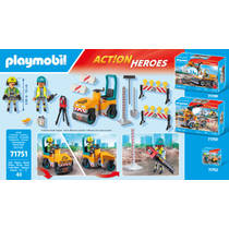 PLAYMOBIL Action Heroes wegenbouw 71751 productafbeelding 7
