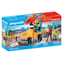 PLAYMOBIL Action Heroes wegenbouw 71751 productafbeelding 6