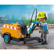 PLAYMOBIL Action Heroes bouwvakker 71752 Main Image - 1