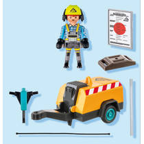 PLAYMOBIL Action Heroes bouwvakker 71752 Main Image - 2