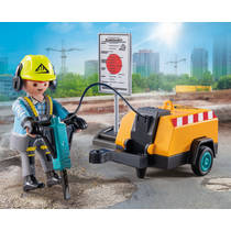 PLAYMOBIL Action Heroes bouwvakker 71752 Main Image - 3