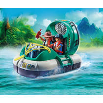 PLAYMOBIL Dinos brachiosaurus met hovercraft 71819 productafbeelding 3