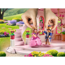 PLAYMOBIL Princess Magic prinsessenkasteel met koninklijk paar 71845 Main Image - 5