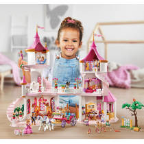 PLAYMOBIL Princess Magic prinsessenkasteel met koninklijk paar 71845 Main Image - 1