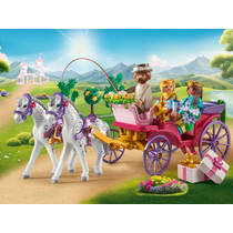 PLAYMOBIL Princess Magic koetsrit met prins en prinses 71846 Main Image - 1