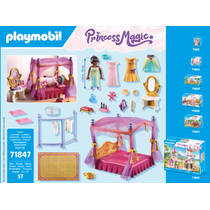 PLAYMOBIL Princess Magic slaapkamer met kleedkamer 71847 productafbeelding 5