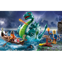 PLAYMOBIL Promo History vikingen met zeemonster 71830 productafbeelding 2