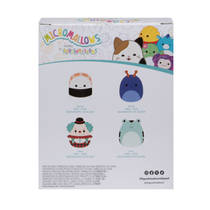 Micromallows Squishmallows knuffel 4-pack Salmon - 6 cm productafbeelding 3