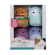 Micromallows Squishmallows knuffel 4-pack Carl - 6 cm productafbeelding 2