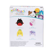 Micromallows Squishmallows knuffel 4-pack Minya - 6 cm productafbeelding 3
