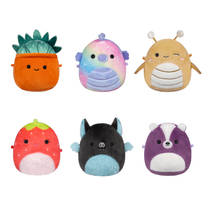 Micromallows Squishmallows knuffel 6-pack Greer - 6 cm hoofdafbeelding product