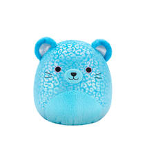 Squishmallows Sarge jaguar knuffel - Blauw
