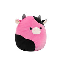 Squishmallows Pollyann koe knuffel - Rose productafbeelding 2