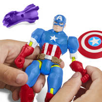 Marvel MixMashers figuur Captain America productafbeelding 4