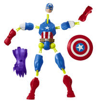 Marvel MixMashers figuur Captain America productafbeelding 2