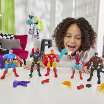 Marvel MixMashers figuur Iron-Spider productafbeelding 8