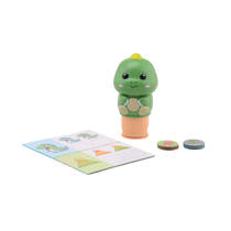 Johntoy dinosaurus sticker stamper set 100-delig