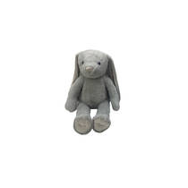 Pluchen konijn knuffel - 35 cm - grijs productafbeelding 2