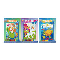 Mozaïek glitter foamtiles set