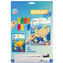 Mozaïek glitter foamtiles set productafbeelding 4