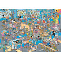 Jumbo Jan van Haasteren puzzel 2-in-1 De bouwmarkt + Verbouwing - 2 x 1000 stukjes Main Image - 1