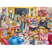 Jumbo Wasgij Destiny puzzel De koffieshop - 1000 stukjes productafbeelding 2