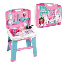 Smoby Gabby's Dollhouse Picknickmand – 21 Accessoires – Met 2 Picknicksets, Stickers, Melkkan En Suikerpot – Vanaf 3 Jaar
