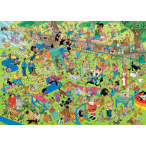 Jumbo Jan van Haasteren puzzel Hondenparcours + poster - 1000 stukjes productafbeelding 2