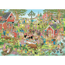 Jumbo Jan van Haasteren puzzel Midzomerfeest - 1000 stukjes productafbeelding 2