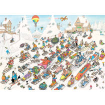 Jumbo Jan van Haasteren puzzel Van onderen + poster - 1000 stukjes productafbeelding 2