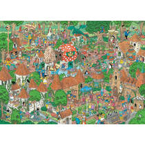 Jumbo Jan van Haasteren puzzel Efteling sprookjesbos - 1000 stukjes productafbeelding 2