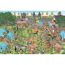 Jumbo Jan van Haasteren puzzel Robin Hood festival - 1500 stukjes productafbeelding 2