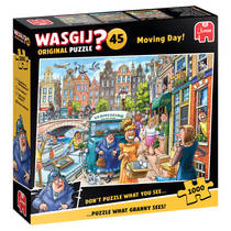 Jumbo Wasgij Original 45 puzzel Verhuisdag! - 1000 stukjes