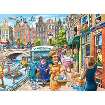 Jumbo Wasgij Original 45 puzzel Verhuisdag! - 1000 stukjes productafbeelding 2