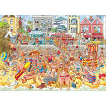 Jumbo Wasgij Retro Original 8 puzzel Vloed! - 1000 stukjes productafbeelding 2