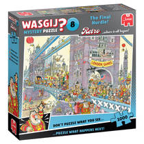 Jumbo Wasgij Retro Mystery 8 puzzel De laatste horde! - 1000 stukjes