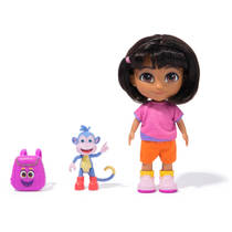 Dora pop met Rugzak en Boots figuur - 15 cm productafbeelding 6