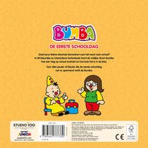 Bumba kartonboek met flapjes De eerste schooldag productafbeelding 4