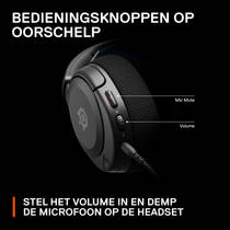 SteelSeries Arctis Nova 1 gaming headset - zwart Main Image - 5