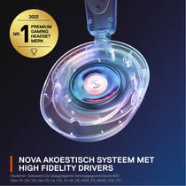 SteelSeries Arctis Nova 1 gaming headset - zwart productafbeelding 10