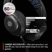 SteelSeries Arctis Nova 5P draadloze gaming headset - zwart Main Image - 4