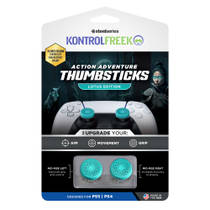 KontrolFreek Action Lotus Thumbsticks PS4 + PS5 - blauwgroen productafbeelding 2