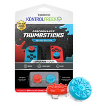 KontrolFreek Splash Thumbsticks Nintendo Switch - blauw/rood