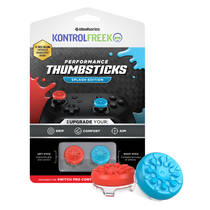KontrolFreek Splash Thumbsticks Nintendo Switch Pro - blauw/rood