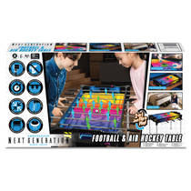 Arcade 2-in-1 voetbal en airhockeytafel productafbeelding 2